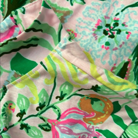 LILLY PULITZER Hallie Short Sleeve Cotton Dress - Picture 5 of 5